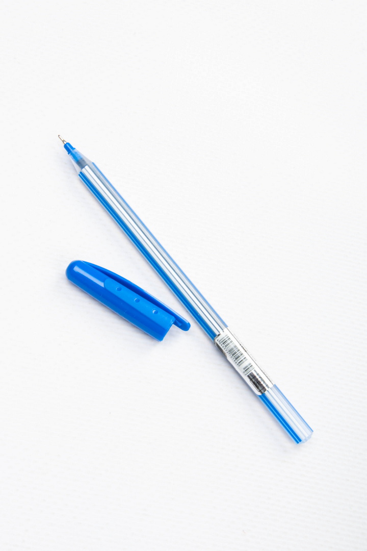 Ручка масляна, 0,7 мм, пластиковий корпус, "Line", ECONOMIX