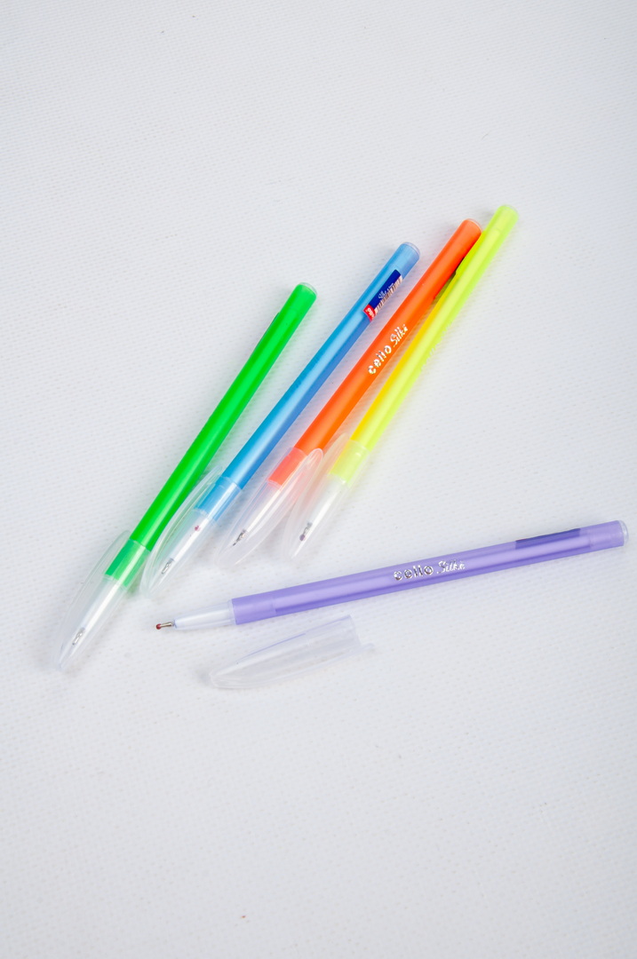 Ручка кулькова, 0,7 мм, "Silke", Cello Original синя