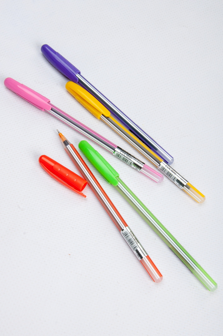 Ручка масляна, 0,7 мм, "Colibri", ECONOMIX синя