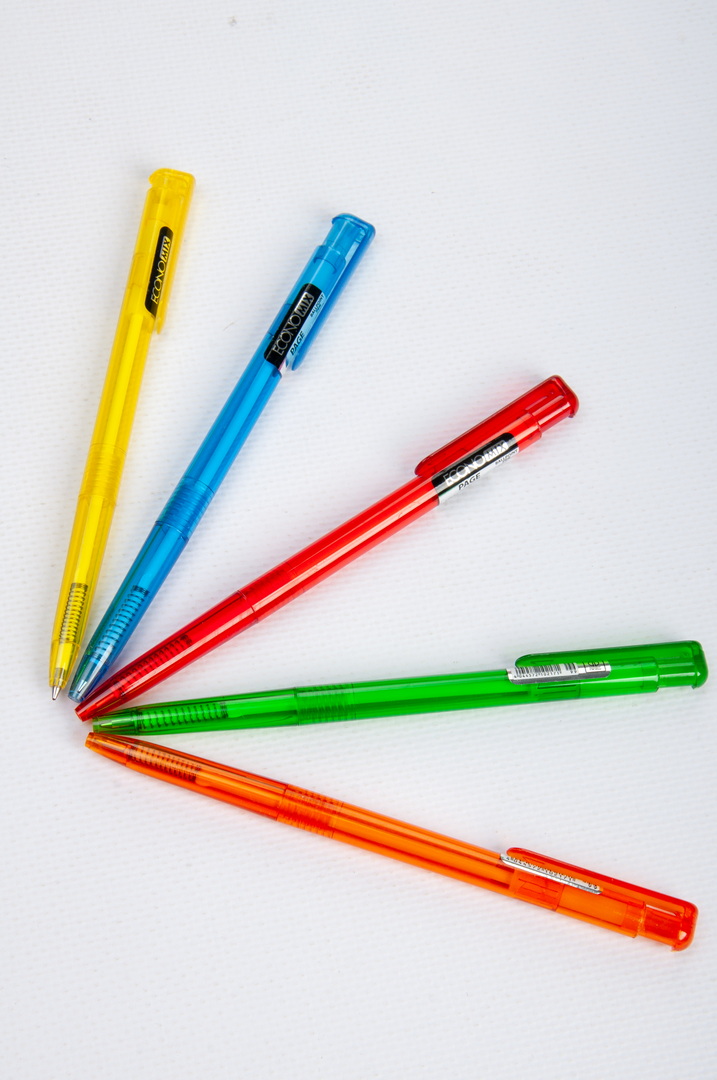 Ручка кулькова, 0,5 мм, автоматична, пластиковий корпус, "Page"