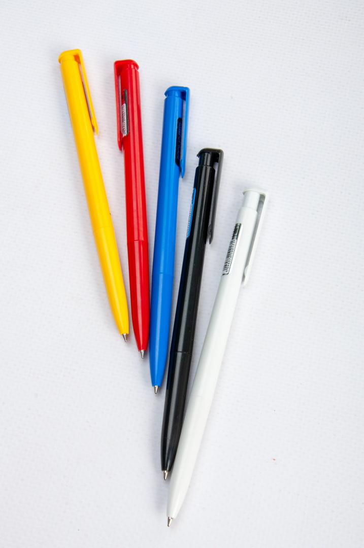 Ручка кулькова, 0,5 мм, автоматична, пластиковий корпус, "Page"