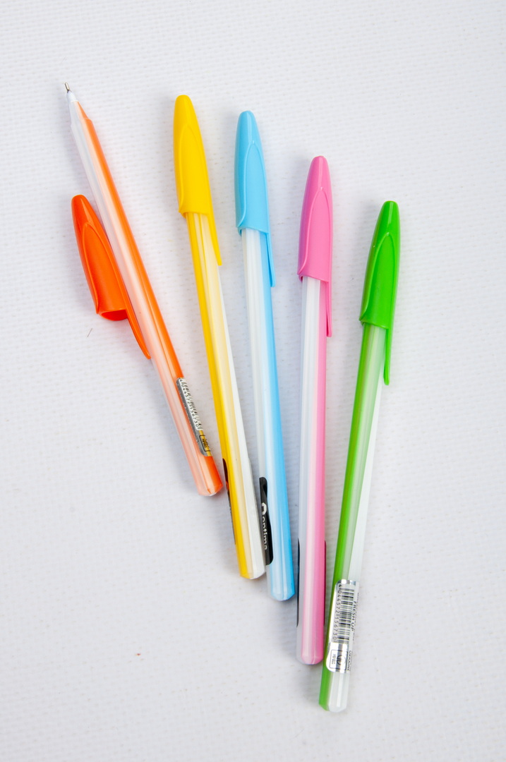 Ручка масляна, 0,7 мм, "Fresh up", OPTIMA синя