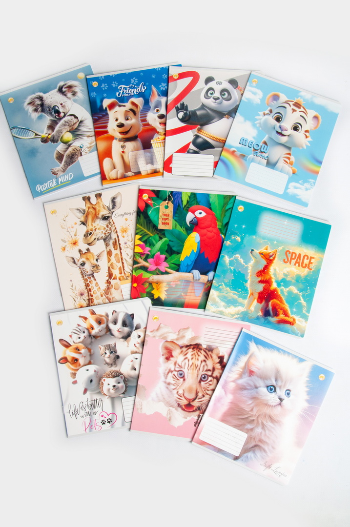 Зошит 12 арк клітинка