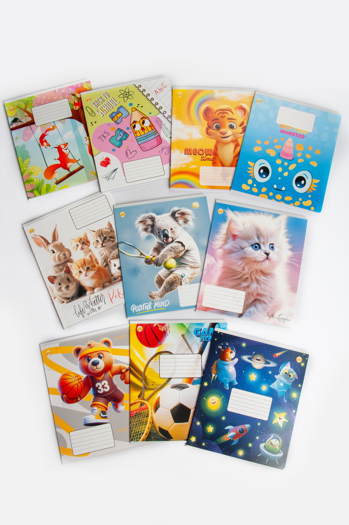 Зошит 12 арк лінія